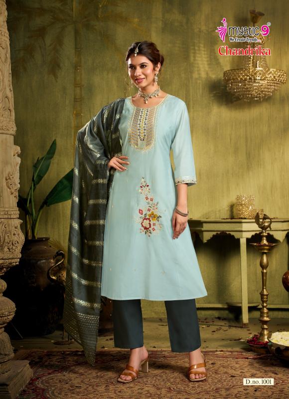 Mystic9 chandrika vol 1 kurti wholesale market address